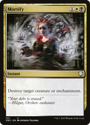Mortify (ONC-122) [Phyrexia: All Will Be One Commander]