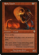 Ruby Leech (INV-161) [Invasion] Foil