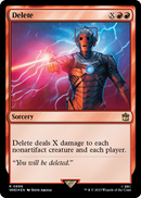 Delete (Surge Foil) (WHO-686) [Doctor Who] Foil
