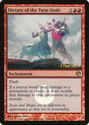 Dictate of the Twin Gods (LARP-093) [Journey into Nyx Promos] Foil
