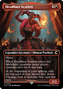 Headliner Scarlett (Borderless) (CLU-004) [Ravnica: Clue Edition]