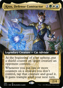 Kros, Defense Contractor (Extended Art) (NCC-105) [New Capenna Commander] Foil