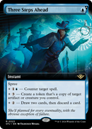 Three Steps Ahead (Extended Art) (OTJ-323) [Outlaws of Thunder Junction] Foil
