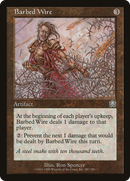 Barbed Wire (MMQ-287) [Mercadian Masques] Foil