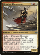 Resolute Blademaster (BFZ-218) [Battle for Zendikar] Foil