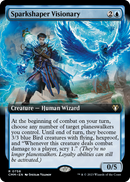Sparkshaper Visionary (Extended Art) (CMM-758) [Commander Masters] Foil