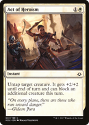 Act of Heroism (HOU-001) [Hour of Devastation] Foil
