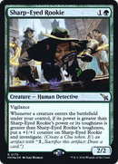 Sharp-Eyed Rookie (PRE-176) [Murders at Karlov Manor Promos] Foil