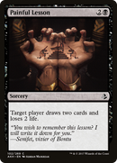 Painful Lesson (AKH-102) [Amonkhet] Foil