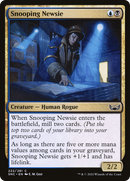 Snooping Newsie (SNC-222) [Streets of New Capenna] Foil