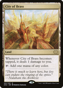 City of Brass (2X2-321) [Double Masters 2022] Foil