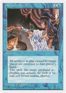 Hurkyl's Recall (4ED-077) [Fourth Edition]