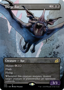 Dirge Bat (Showcase) (IKO-289) (Borderless) [Ikoria: Lair of Behemoths]