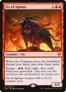 Ox of Agonas (PPTHB-147P) [Promo Pack: Theros Beyond Death Promos] Foil