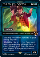 The Fourth Doctor (Serial Numbered) (WHO-555) (Showcase) (Borderless) [Doctor Who] Foil