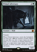 Primal Adversary (MID-194) [Innistrad: Midnight Hunt] Foil