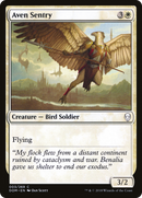 Aven Sentry (DOM-003) [Dominaria] Foil