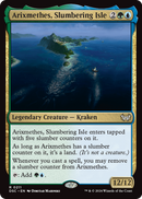 Arixmethes, Slumbering Isle (DSC-211) [Duskmourn: House of Horror Commander]