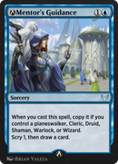 A-Mentor's Guidance (STX-A-46) [Strixhaven: School of Mages]