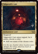 Valgavoth's Lair (PPDSK-271) [Promo Pack: Duskmourn: House of Horror Promos] Foil