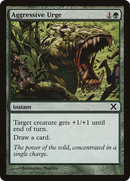 Aggressive Urge (10E-250) [Tenth Edition] Foil