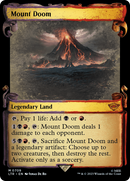 Mount Doom (Showcase Scrolls) (LTR-709) [The Lord of the Rings: Tales of Middle-earth] Foil