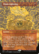 Chain Lightning (SLD-370) (Borderless) [Secret Lair Drop] Foil
