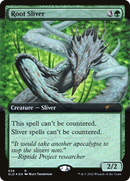 Root Sliver (Extended Art) (SLD-656) [Secret Lair Drop] Foil