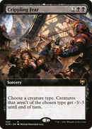 Crippling Fear (Extended Art) (KHM-350) [Kaldheim]
