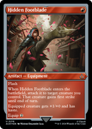 Hidden Footblade (Foil Etched) (ACR-216) [Assassin's Creed] Foil