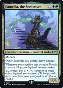 Camellia, the Seedmiser (PRE-207) [Bloomburrow Promos] Foil