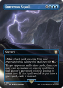 Sorcerous Squall (Borderless) (LTC-504) [Tales of Middle-earth Commander] Foil