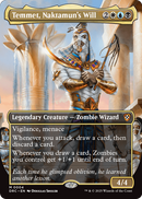 Temmet, Naktamun's Will (Borderless) (DRC-004) [Commander: Aetherdrift]