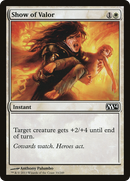 Show of Valor (M14-033) [Magic 2014] Foil