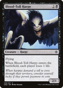 Blood-Toll Harpy (CN2-129) [Conspiracy: Take the Crown] Foil