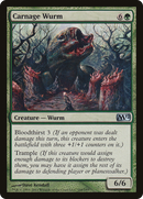 Carnage Wurm (M12-168) [Magic 2012]