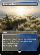 Deserted Beach (Borderless) (MID-281) (Borderless) [Innistrad: Midnight Hunt] Foil