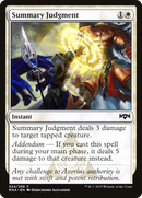 Summary Judgment (RNA-024) [Ravnica Allegiance] Foil