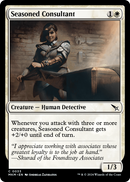 Seasoned Consultant (MKM-033) [Murders at Karlov Manor] Foil