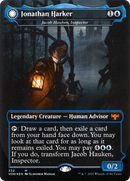 Jonathan Harker - Jacob Hauken, Inspector (VOW-332) (Borderless) [Innistrad: Crimson Vow] Foil