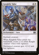 Knightly Valor (2X2-014) [Double Masters 2022] Foil