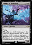 Specter of Mortality (PPWOE-107) [Promo Pack: Wilds of Eldraine Promos] Foil