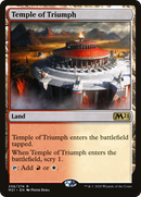 Temple of Triumph (PPM21-256P) [Promo Pack: Core Set 2021 Promos] Foil
