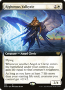 Righteous Valkyrie (Extended Art) (KHM-338) [Kaldheim]