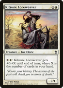Kitsune Loreweaver (SOK-017) [Saviors of Kamigawa] Foil