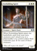 Forbidding Spirit (RNA-009) [Ravnica Allegiance] Foil