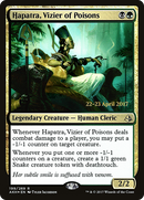Hapatra, Vizier of Poisons (PRE-199) [Amonkhet Promos] Foil