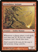 Intimidator Initiate (SHM-096) [Shadowmoor] Foil