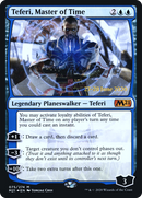 Teferi, Master of Time (PRE-75S) [Core Set 2021 Promos] Foil