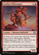 Sardian Cliffstomper (BRO-151) [The Brothers' War] Foil
